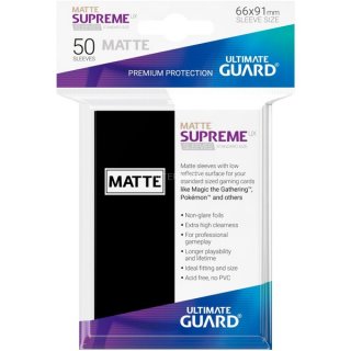 UG Matte Supreme (50) - Standard Size Black