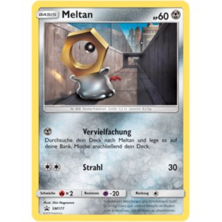 Meltan SM177 Sonne & Mond Promo Pokémon Sammelkarte Deutsch
