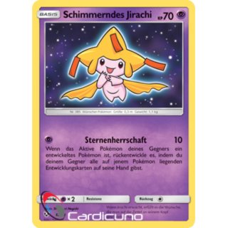 Schimmerndes Jirachi 42/73 Schimmernde Legenden Pokémon Sammelkarte Deutsch Shining Legends