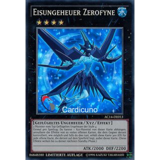 Eisungeheuer Zerofyne, DE LA Super Rare AC14-DE013