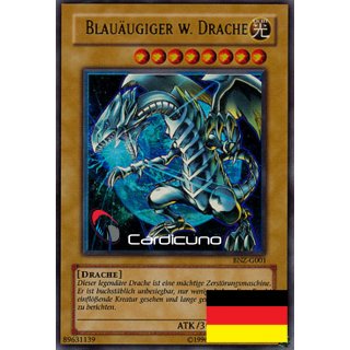 Blauäugiger w. Drache, DE UA Ultra Rare BNZ-G001