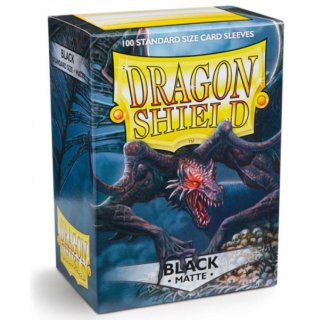 Dragon Shield Standard Card Sleeves Black