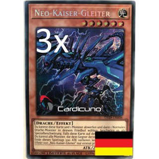Neo-Kaiser-Gleiter x3, DE LA Prismatic Secret Rare TN19-DE006