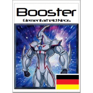 Yugioh Karten - 10 Karten mit Charakterkarte + Holo - wie ein Booster! Deutsch! Elementarheld Neos
