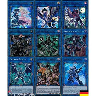Yugioh Karten - 12 Extra Deck Karten + Holo - wie ein Booster! Deutsch! Link Monster