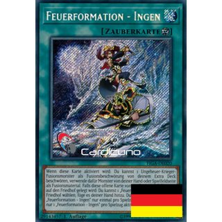 Feuerformation - Ingen, DE 1A Secret Rare FIGA-DE020