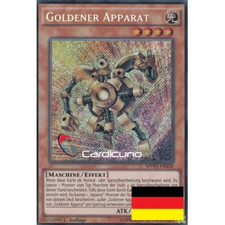 Goldener Apparat, DE 1A Secret Rare MVP1-DES18