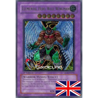 Elemental Hero Wild Wingman, EN 1A Ultimate Rare EOJ-EN035