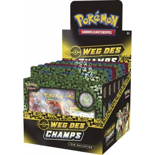 NEU Pokemon SWSH03.5 Pin Box - Weg des Champs, OVP Deutsch!