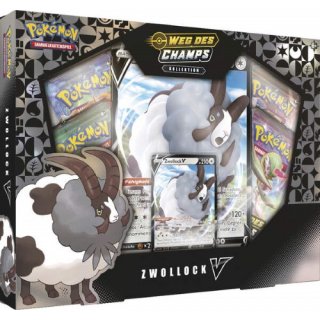 NEU Pokemon Weg des Champs Schwert und Schild Zwollock-V Box, deutsch OVP!