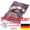 10x Yu-Gi-Oh! Battle Pack 3 Monster League Booster inkl. 2 Toploader - Cardicuno