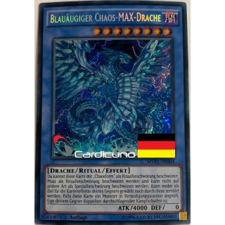 Blauäugiger Chaos-MAX-Drache, DE 1A Secret Rare MVP1-DES04