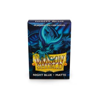 Dragon Shield Japanese Art Sleeves Matte - Night Blue Delphion (60)