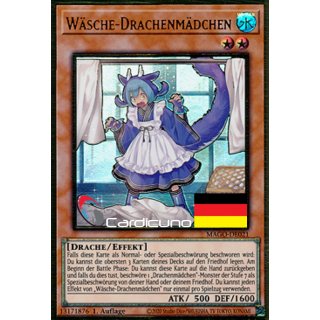 Wäsche-Drachenmädchen, DE 1A Premium Gold Rare MAGO-DE021