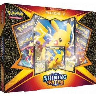 Pokemon Pikachu V Box Shining Fates OVP EN