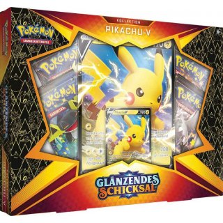Pokémon Pikachu V Box Glänzendes Schicksal OVP DE