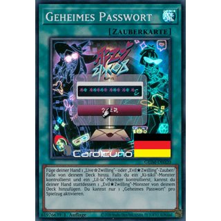 Geheimes Passwort, DE 1A Super Rare GEIM-DE020