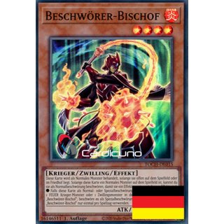 Beschwörer-Bischof, DE 1A Super Rare TOCH-DE015