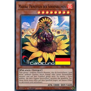 Mariña, Prinzessin der Sonnenblumen, DE 1A Super Rare SESL-DE053
