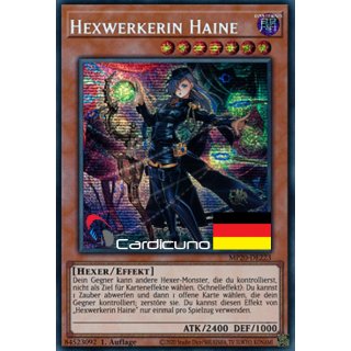 Hexwerkerin Haine, DE 1A Secret Rare MP20-DE223