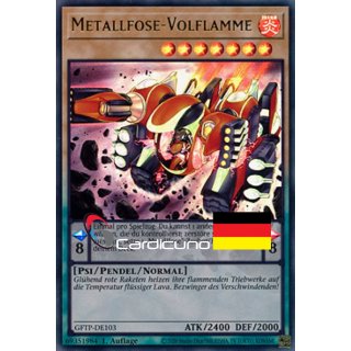 Metallfose-Volflamme, DE 1A Ultra Rare GFTP-DE103