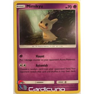 Mimikyu SM29 Sonne & Mond Promo Holo Pokémon Sammelkarte Englisch