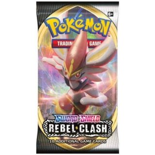 Pokemon Rebel Clash Booster English (Sealed)