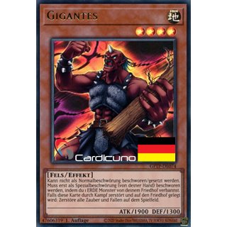 Gigantes, DE 1A Ultra Rare GFTP-DE074