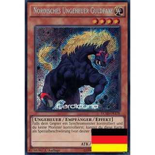 Nordisches Ungeheuer Guldfaxe, DE 1A Secret Rare LC5D-DE178