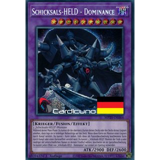 Schicksals-HELD - Dominance, DE 1A Prismatic Secret Rare MP20-DE064