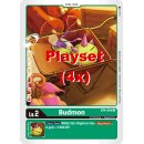 Budmon BT4-004 U Playset (4x) EN Digimon BT4 Great Legend...