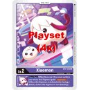 Xiaomon BT4-006 U Playset (4x) EN Digimon BT4 Great...