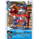 Gaomon BT4-021 C Playset (4x) EN Digimon BT4 Great Legend Sammelkarte