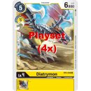 Diatrymon BT4-040 C Playset (4x) EN Digimon BT4 Great Legend Sammelkarte
