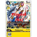 Piddomon BT4-042 C Playset (4x) EN Digimon BT4 Great...
