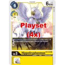 HippoGryphonmon BT4-044 C Playset (4x) EN Digimon BT4...