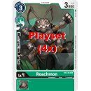 Roachmon BT4-053 U Playset (4x) EN Digimon BT4 Great Legend Sammelkarte