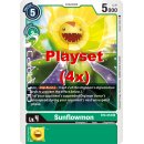 Sunflowmon BT4-054 U Playset (4x) EN Digimon BT4 Great...