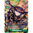 Nidhoggmon BT4-062 Super Rare Alternate EN Digimon BT4...