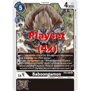 Baboongamon BT4-068 U Playset (4x) EN Digimon BT4 Great...