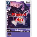 Gabumon BT4-076 C Playset (4x) EN Digimon BT4 Great Legend Sammelkarte