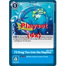 Ill Drag You Into the Depths! BT4-101 U Playset (4x) EN Digimon BT4 Great Legend Sammelkarte