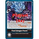 Final Zubagon Punch BT4-109 C Playset (4x) EN Digimon BT4...