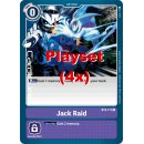 Jack Raid BT4-111 C Playset (4x) EN Digimon BT4 Great...