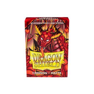 Dragon Shield Small Card Sleeves Matte Crimson (60)