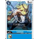 Leomon BT1-035 Playset (4x) EN Digimon Karte Blau