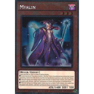 Merlin, Deutsch, Platinum Rare, Yugioh selten!
