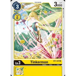 Tinkermon BT1-047 Playset (4x) EN Digimon Karte Gelb