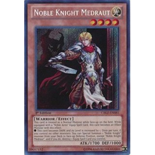 Noble Knight Medraut, EN 1. Auflage, Secret Rare, Yugioh!