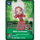 Mimi Tachikawa BT1-089 Alt Rare EN Digimon Karte Grün
